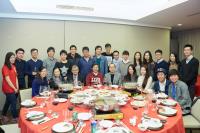 The first Alumni Homecoming Dinner of the College